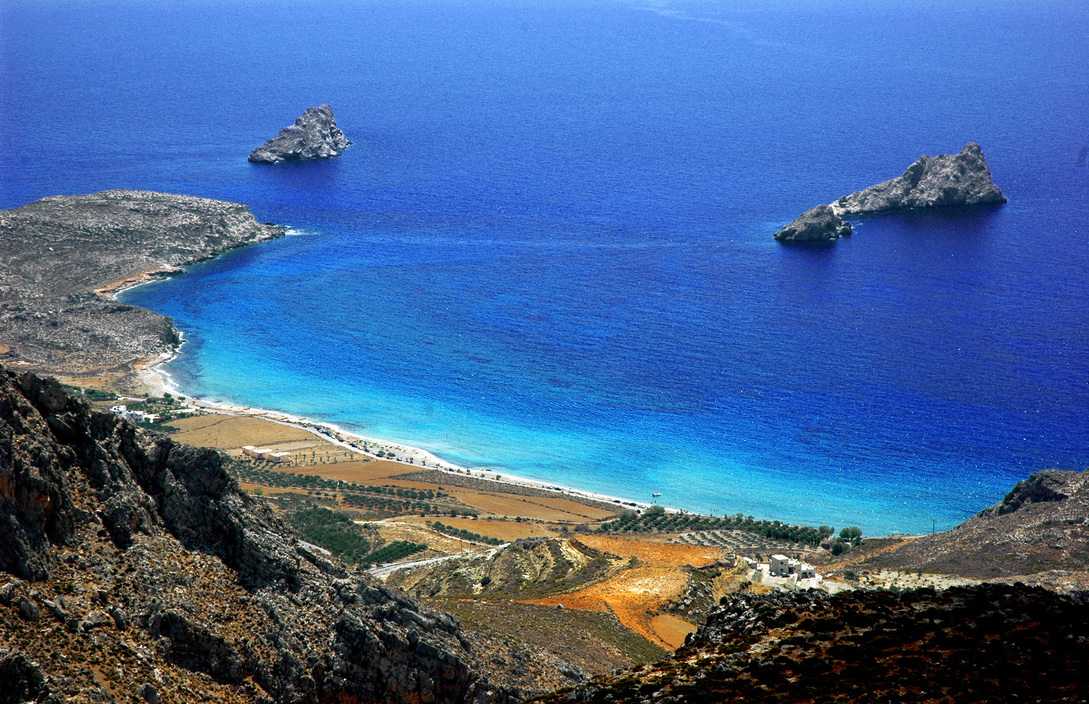 Xerokambos beach