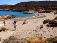 Xerokambos beach